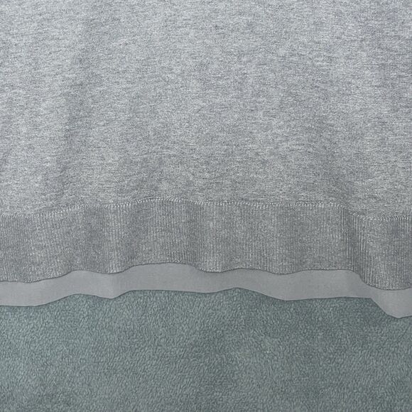 Lane Bryant Womens Preppy Sweater Size 22/24 Gray Fall Neutral Cozy Minimalist - Picture 6 of 10